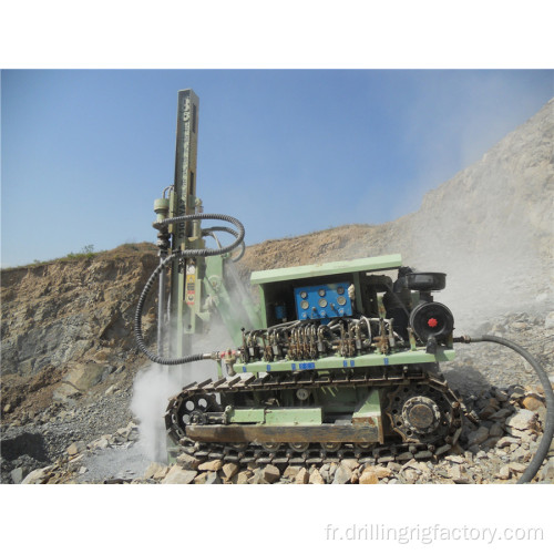 Machine de gréement de trous de soufflage de forage de carrière de minerai